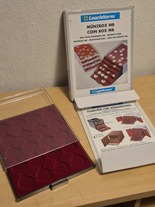 Kaseta paleta na monety Leuchtturm
