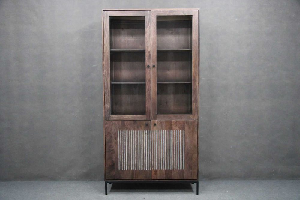 WITRYNA LAKIEROWANA 100x200 cm Drewniana z mango -67%! BGM24.pl B 7349