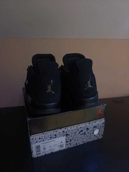 Jordan 4 Retro Black Cat R.46