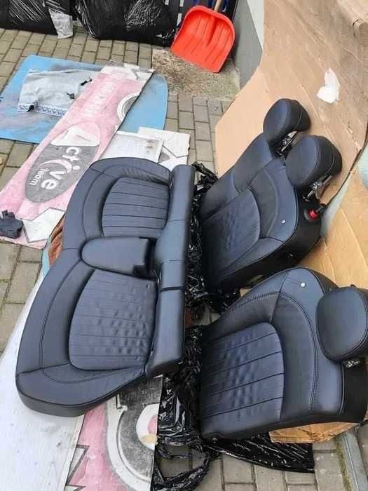 MINI COOPER F56 2016r KOMPLET FOTELI , wnętrze, środek