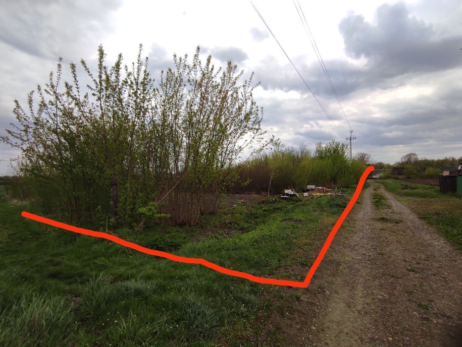 Продам ділянку 36 сот. під забудову — с. Шипинці, р-н Зарутки