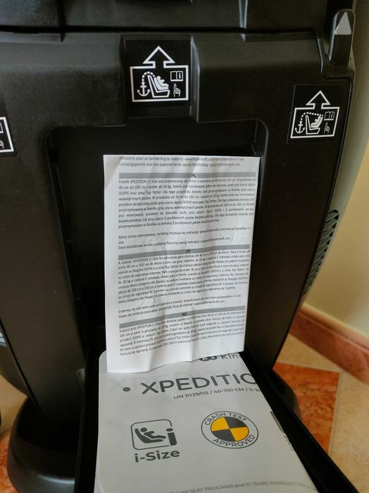 Cadeira auto Kinderkraft XPEDITION 2 i-Size