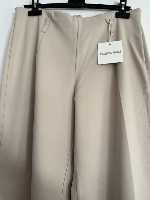 Spodnie szwedy beżowe Rainnow Moda