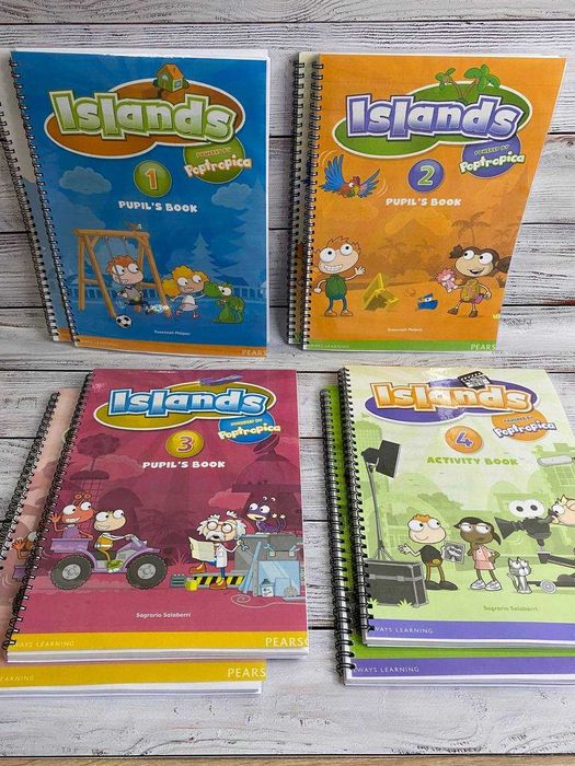 Islands 1, 2, 3, 4