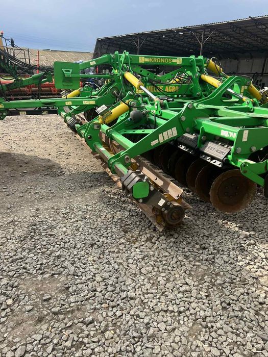 Дискова борона КРОНОС, АГКС-6, Велес Агро, шир. 6 м, НОЖІ, коток, 2020
