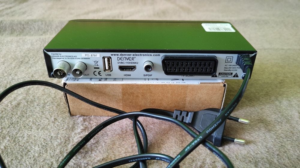 Dekoder DVB-C Denver