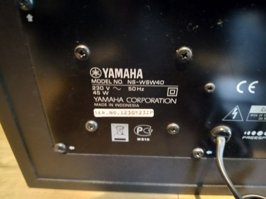 Yamaha yas-201 + subwoofer + pilot