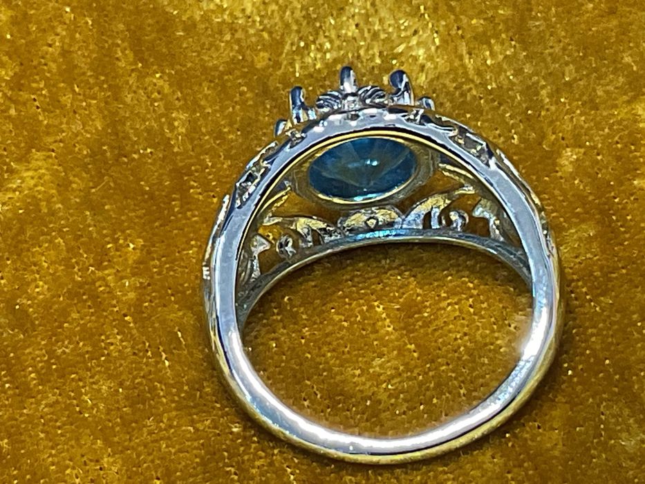 Anel prata 925 tamanho 17 ,m