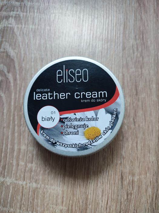 Krem do obuwia biały