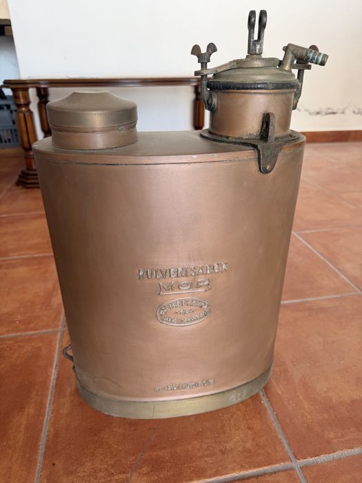 Maquina sulfatar / pulverizadora em cobre