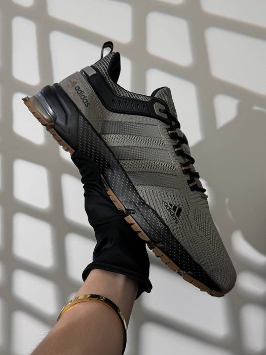 ТОП! Чоловічі кросівки Adidas Marathon Olive Black 41 42 43 44 45 46