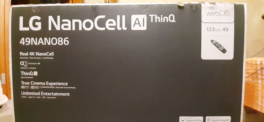 Телевизор  LG Nanocell Al 50 дюйм