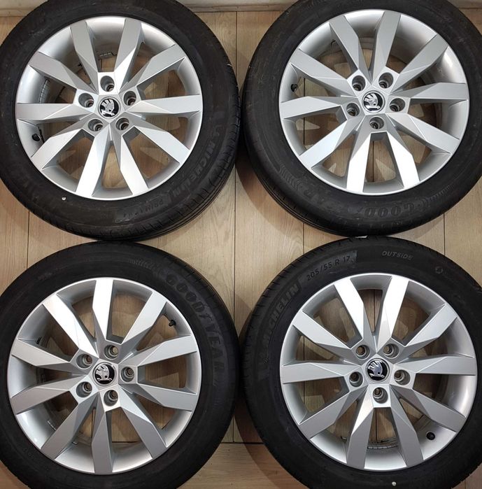Диски Skoda R17 5x112 Octavia Superb Yeti VW Caddy Golf Touran Jetta Audi A3 S3 Seat Leon