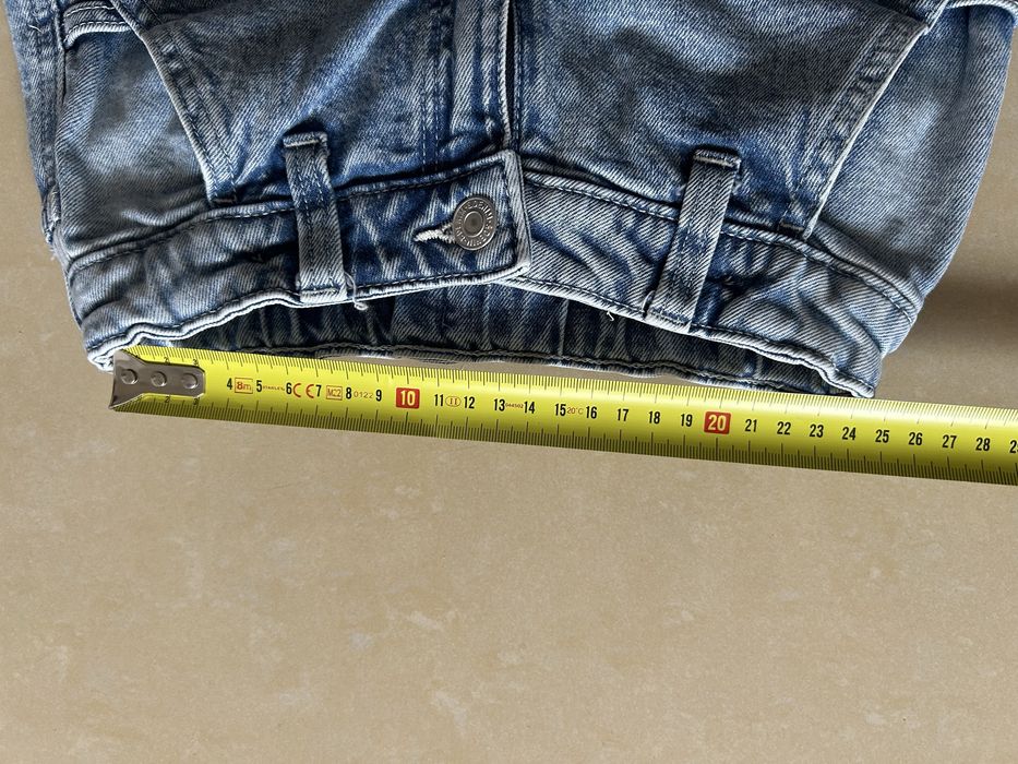 Jeansy H&M szeroka nogawka rozm 134 regulowany pas