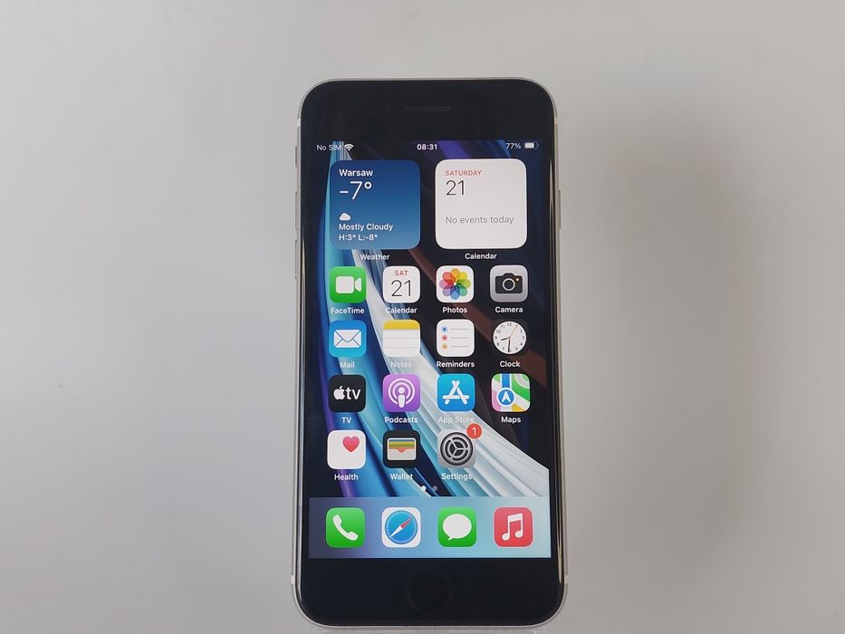 iPhone SE 2020 64 GB 90% Biały - Idealny, Dowód Zakupu