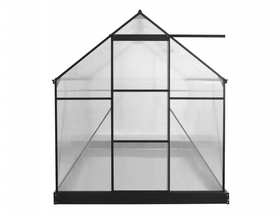 PROMOCJA Szklarnia ogrodowa 5,89 M2 aluminiowa darmowa dostawa