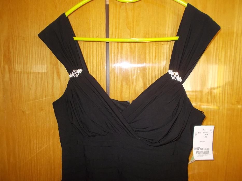 Nowa sukienka z TK Maxx r.38 czarna elegancka karnawał