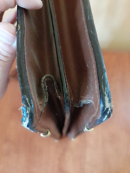 Aktówka męska brązowa