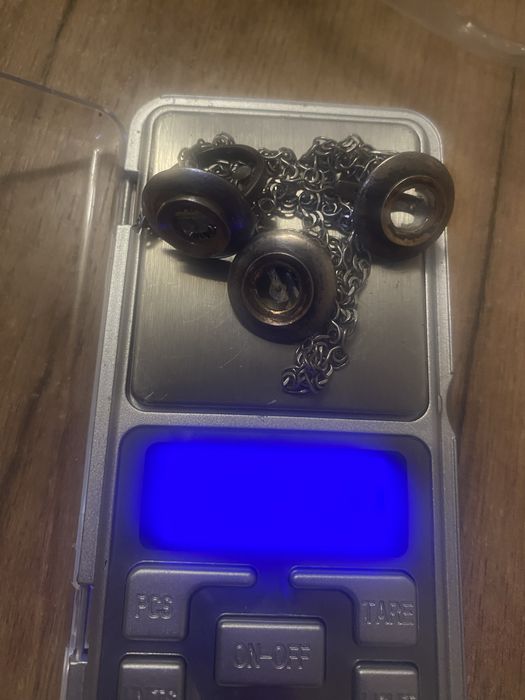 Набор серебряный серьги ,кольцо ,цепочка