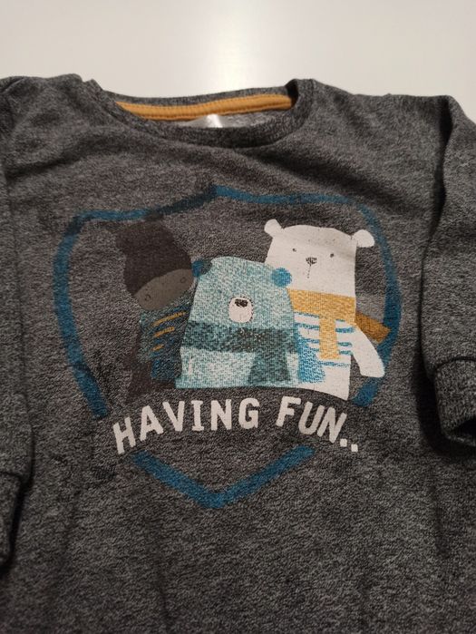 Bluza z długim rękawem 80