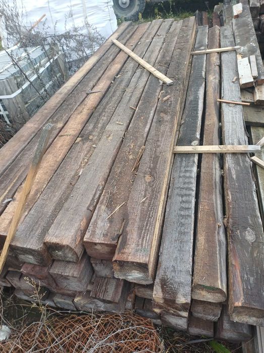 Бродам брус 100х100 2.5 м також кругляк 200-150 мм діаметр 4 метровий