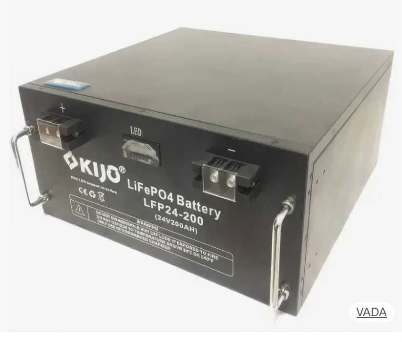 Аккумуляторна батарея Kijo LifePO4 25 В 200 А/г