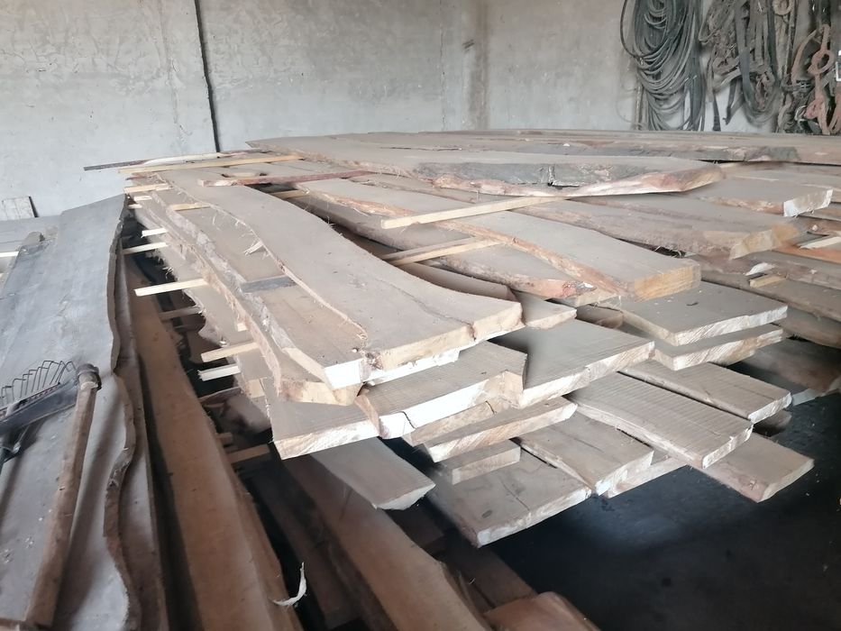 Deski dębowe 52mm sezonowane