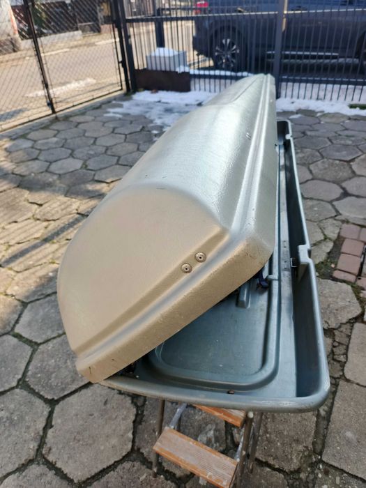 Big Box pojemnik dachowy do przewozu nart itp.