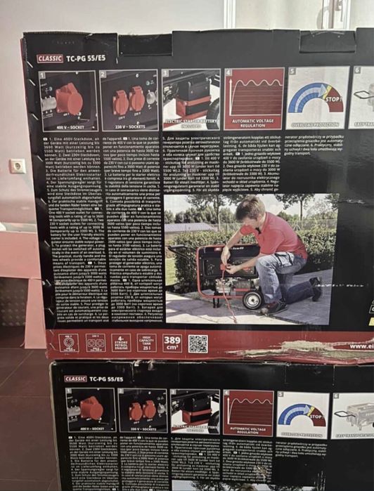 Німецький генератор Einhell