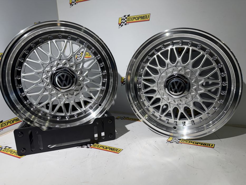 Jantes Novas 15 bbs para vw, renault em 5x100 e 5x112
