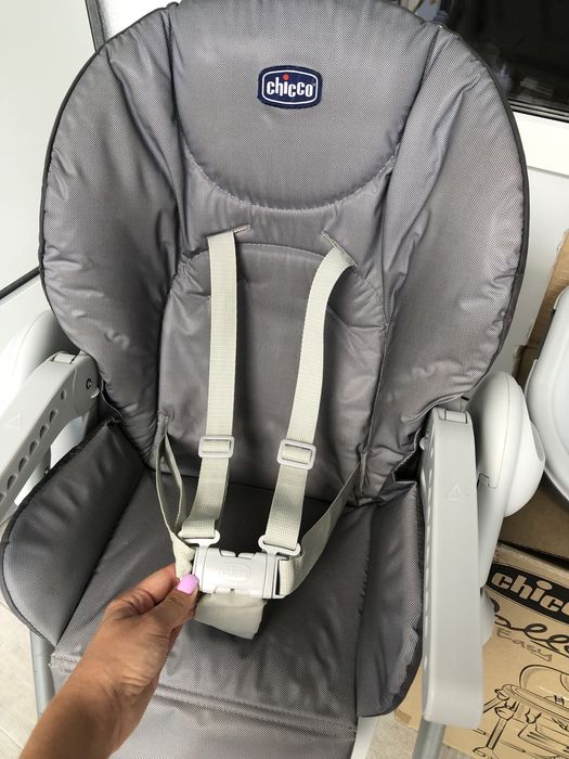 Стільчик для годування Chicco Polly Easy Grey Melange