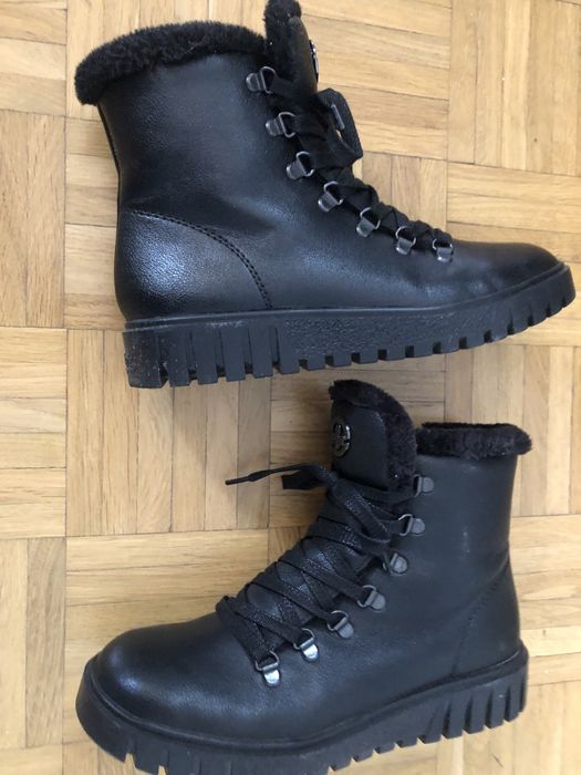 Jak nowe botki ocieplane Rieker