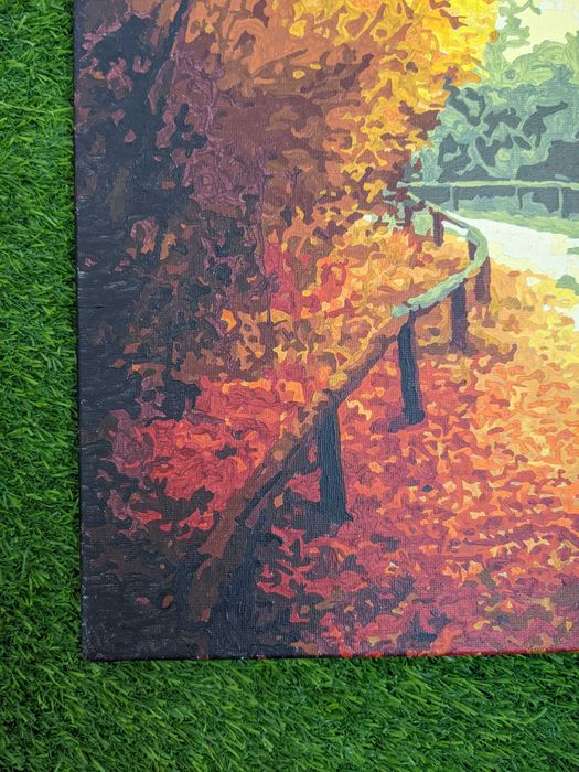 Картина по номерам, готова