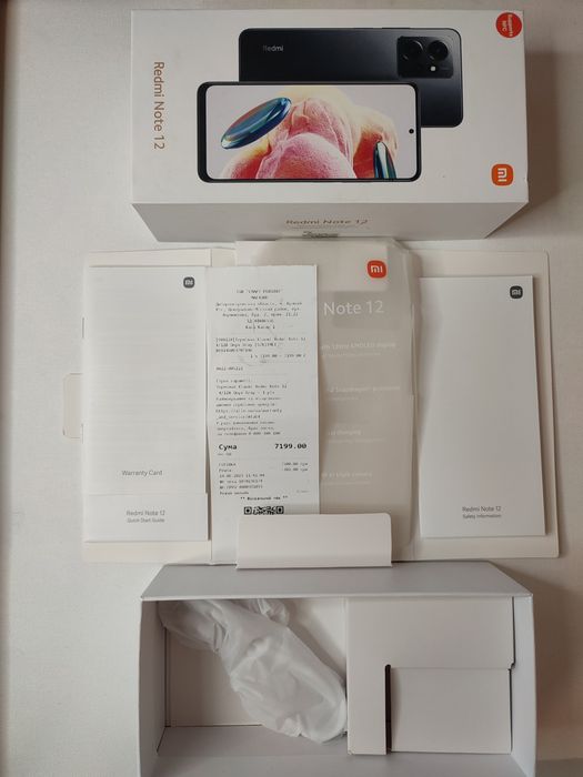 Xiaomi redmi note 12, 4/128Gb, NFC
