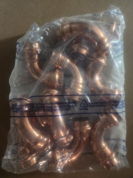 Złączki miedziane zaciskowe Conex Bänninger >B< Press (22 mm)