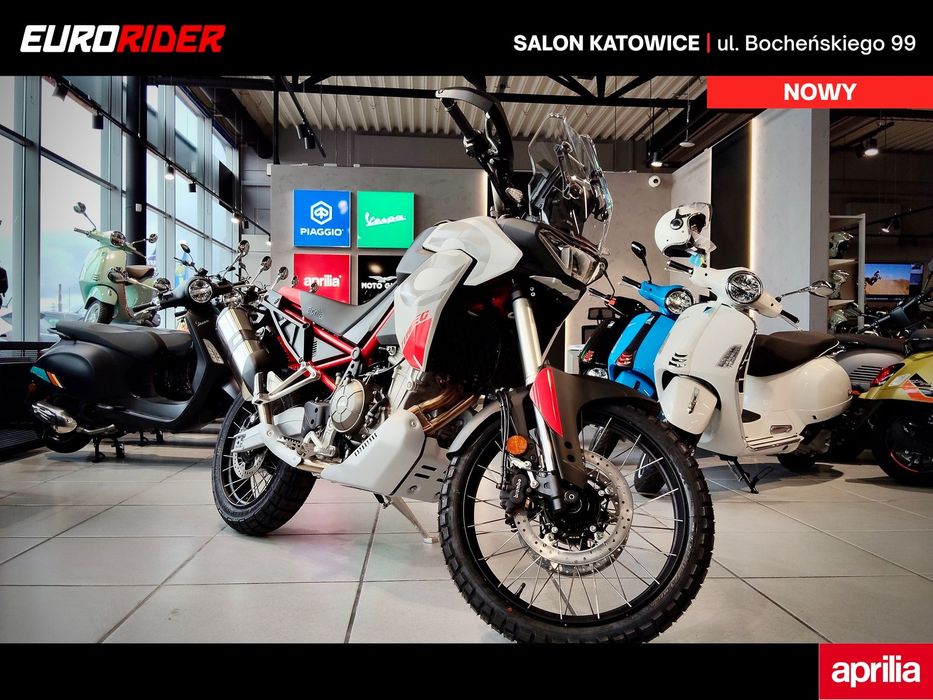 Aprilia Tuareg 660 Hailstorm White | ZAREJESTROWANY | EURORIDER Katowice