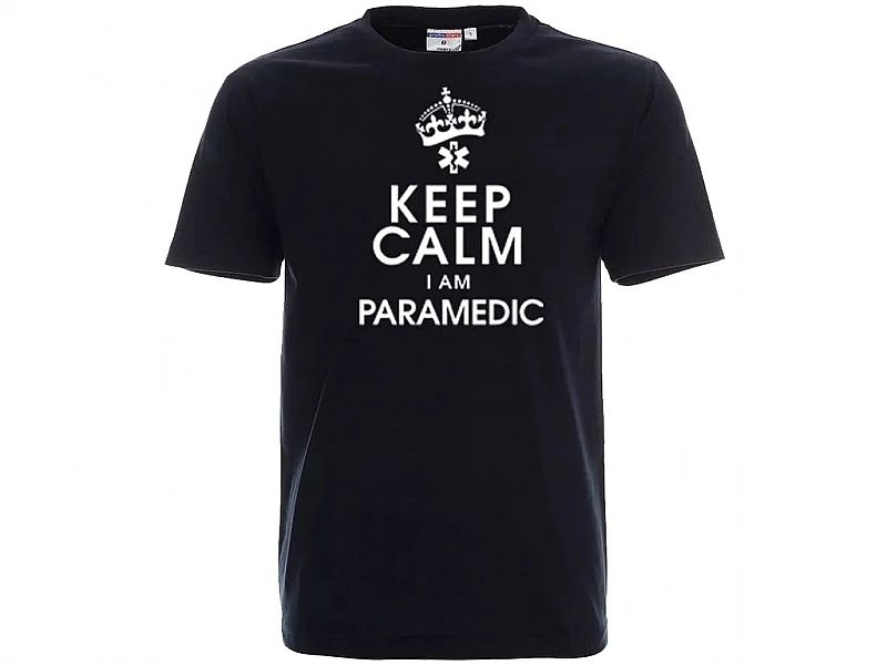 Koszulka Keep Calm I Am Paramedic Ratownik Lekarz
