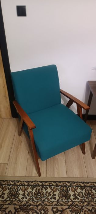 Fotele PRL jak nowe orginal tapicerka Nie wymagają renowacji