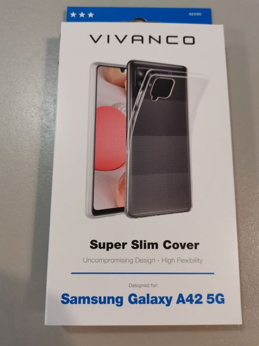 Etui plecki case nakładka do Samsung Galaxy A42 5G Przezroczyste