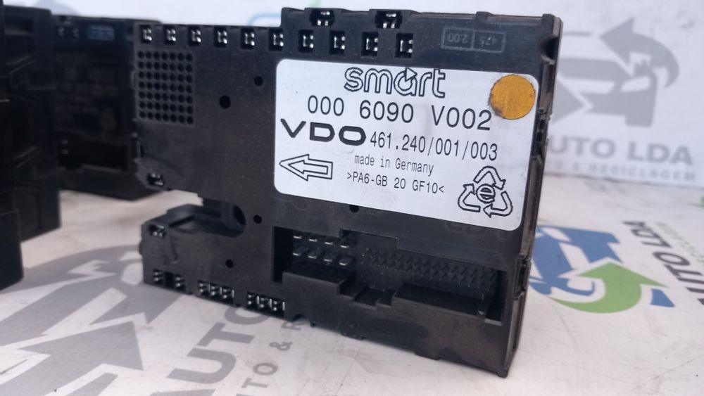 módulo eletrónico Unidade de Controlo do Imobilizador Smart Cabrio (450) e Smart ForTwo