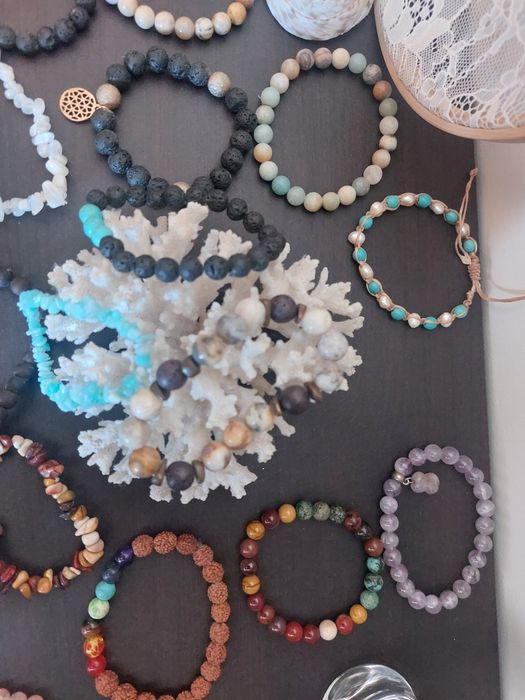 Pulseira de pedra natural