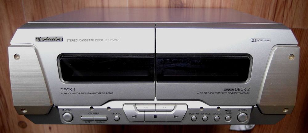 Technics RS-DV280 magnetofon 2 kasetowy Made in Japan - TYLKO Wrocław