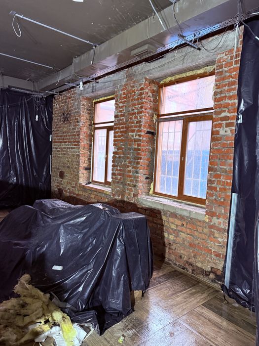 Мийка фасадів. Реставрація, відновлення. Лофт loft цегла