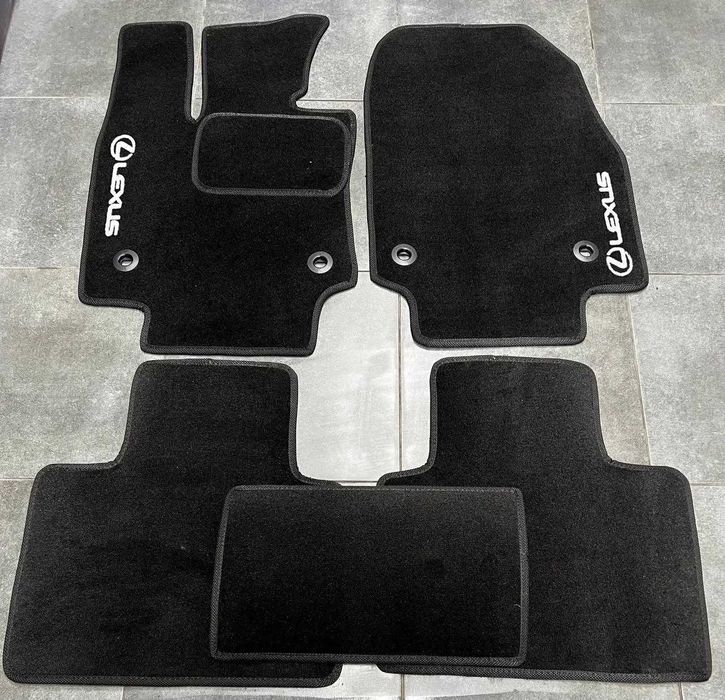 Ворсові коврики для Лексус\ ES\ NX\ RX\ LX\ IS\ UX\поліки текстиль