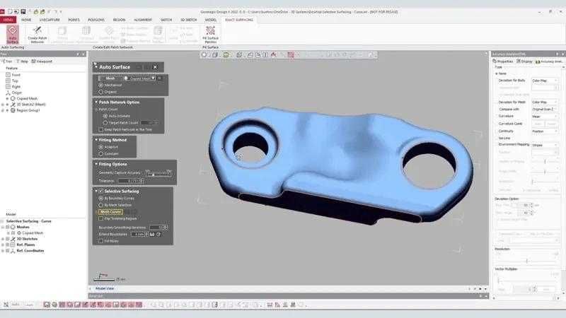 Reverse Engineering | 3D | Scan to CAD | STL→STEP | Geomagic Design X | Siemens NX