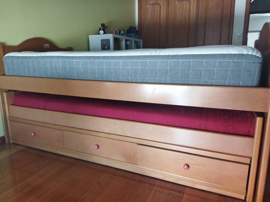 Cama dupla criança