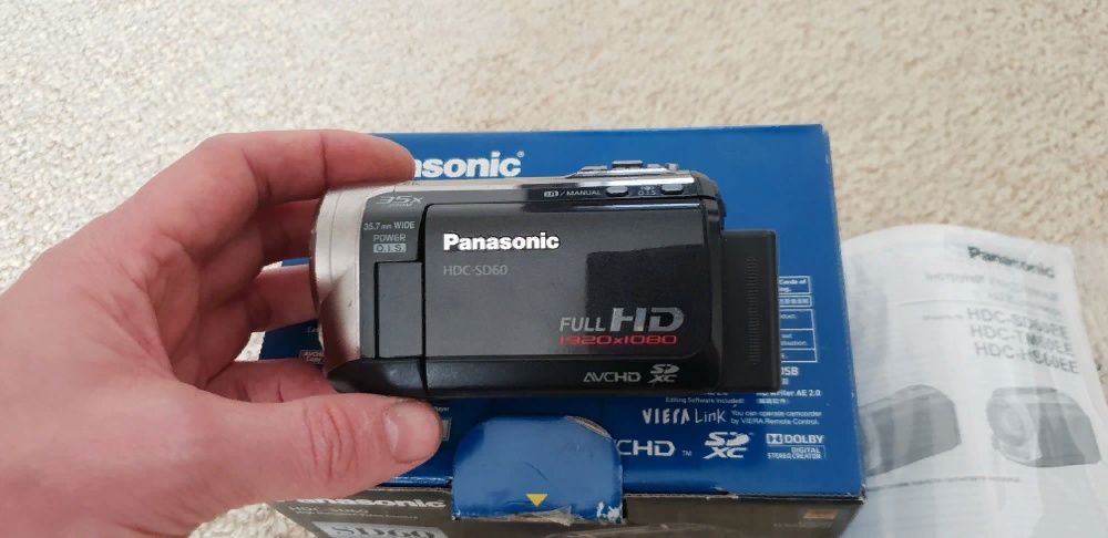 видеокамера panasonic hdc sd60