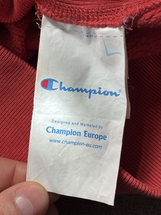 Bluza z kapturem Champion Reverse Weave Vintage L | Heavyweight | USA Logo