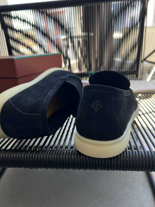 Замшевые мокасины Loro Piana мужские лоферы Лоро Пиана ob306