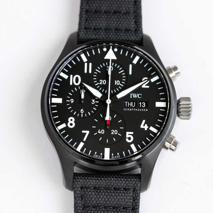 Годинник автоматичний IWC Pilot Top Gun Ceramic Чорний